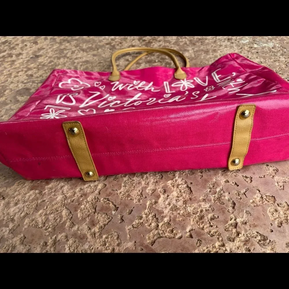 Victoria’s Secret vinyl tote bag